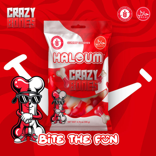 Crazy Bones Haloum Candy 135 g