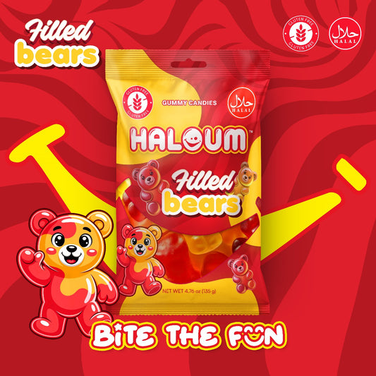 Filled Bears Haloum Candy 135 g