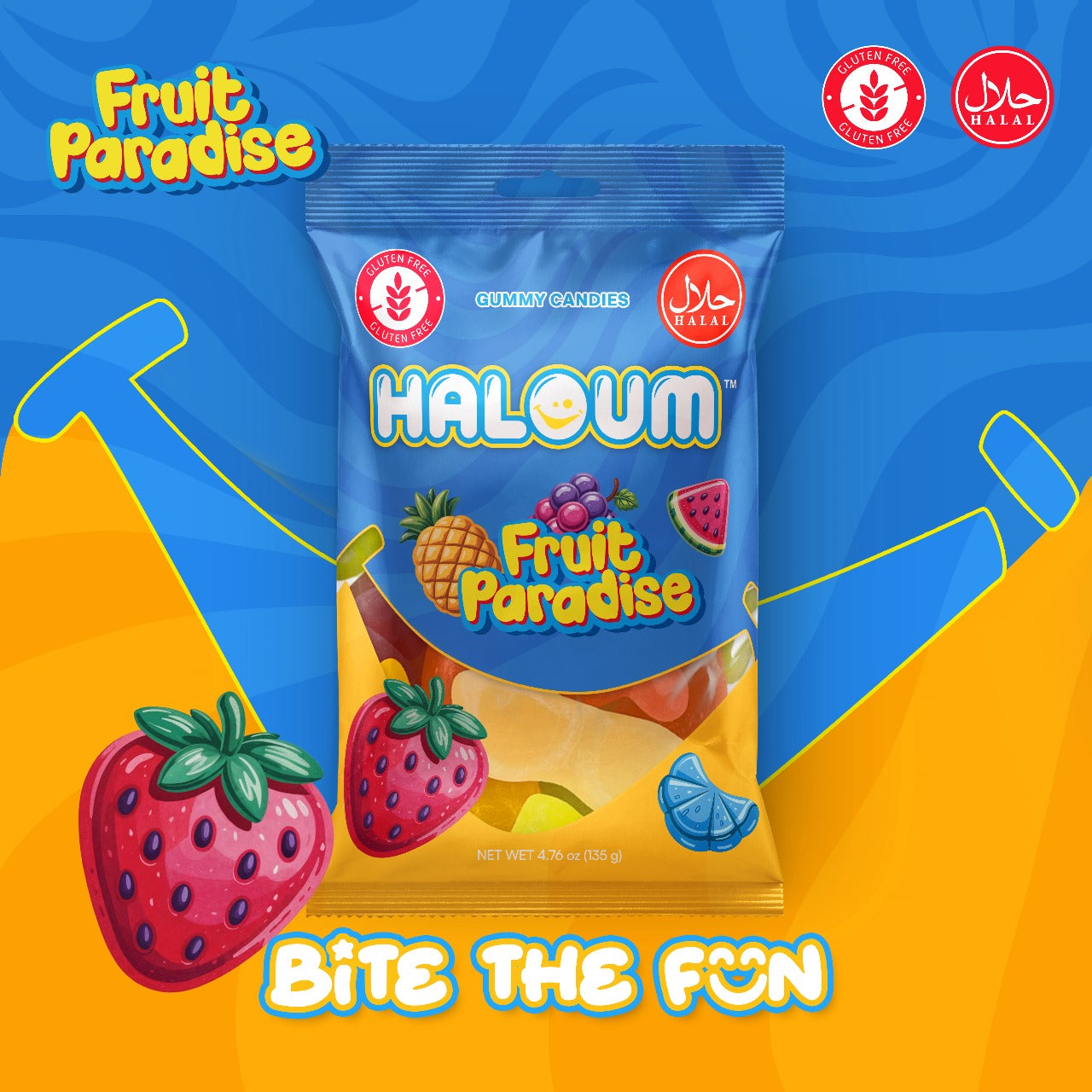 Fruit Paradise Haloum Candy 135 g