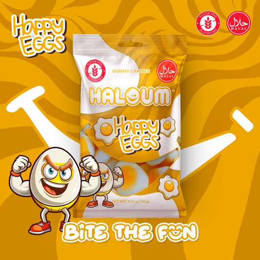 Happy Eggs Haloum Candy 135 g