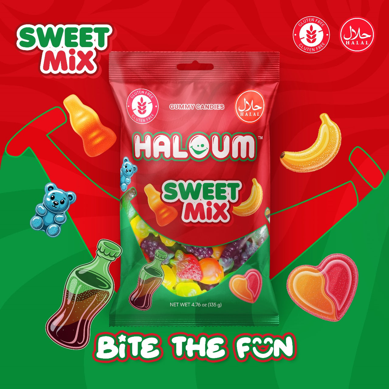 Sweet Mix Haloum Candy 135 g