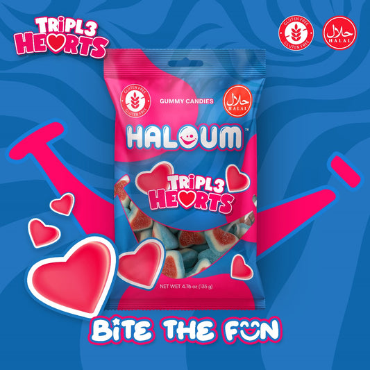 Triple Heart Haloum Candy 135 g