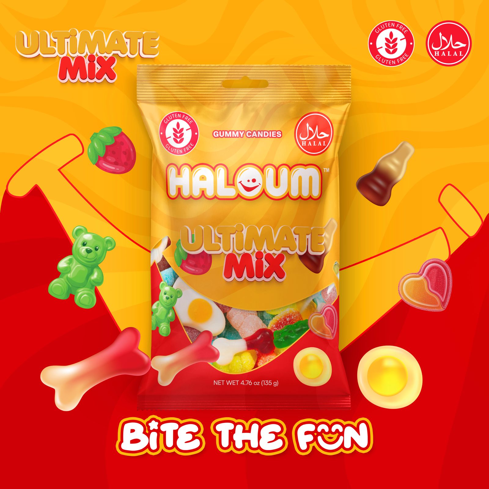 Ultimate Mix Haloum Candy 135 g